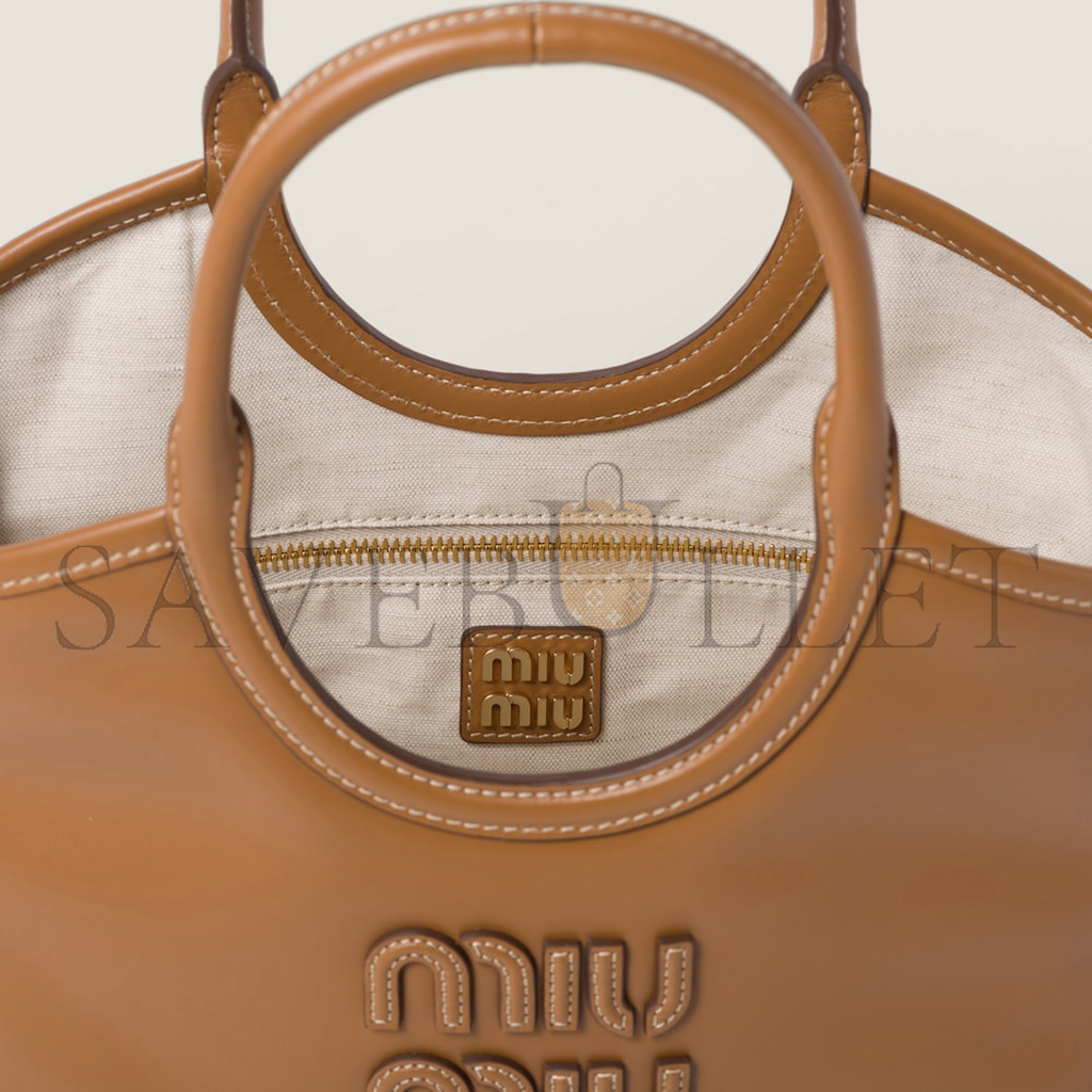 M1v M1v ivy leather bag 5ba284 (23.5*22*12cm)